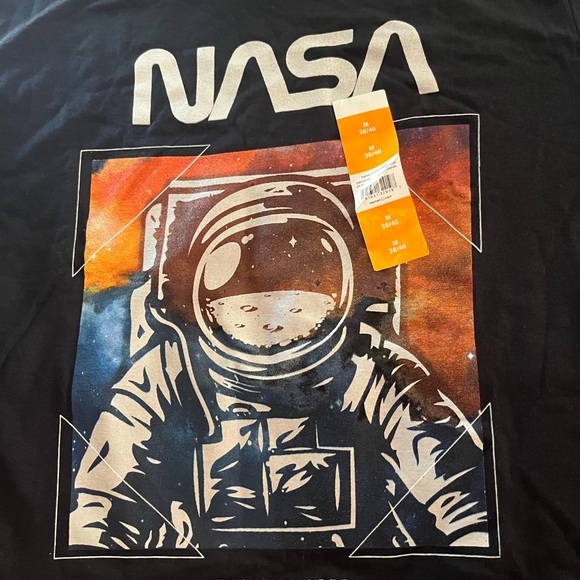 NASA Black Short Sleeve Tee - Picture 1 of 1
